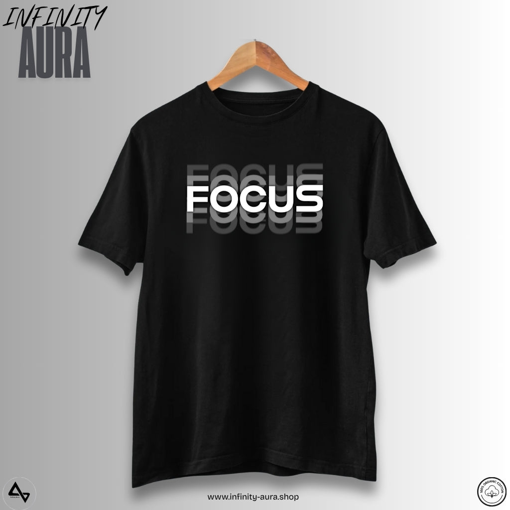 FOCUS Mode On | Motivational Unisex T-Shirt for Hustlers, Coders & Entrepreneurs
