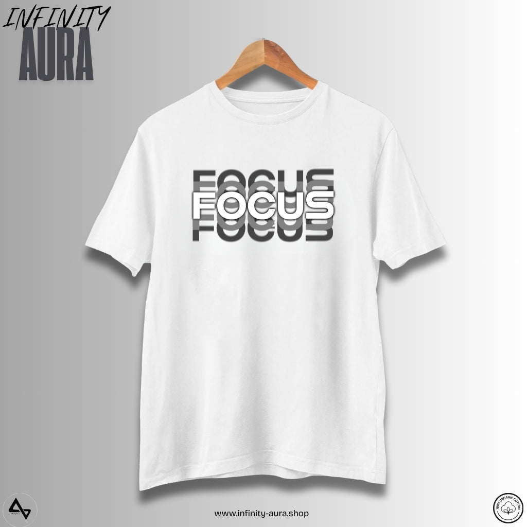 FOCUS Mode On | Motivational Unisex T-Shirt for Hustlers, Coders & Entrepreneurs