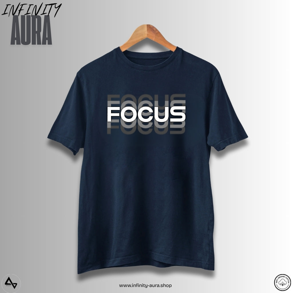 FOCUS Mode On | Motivational Unisex T-Shirt for Hustlers, Coders & Entrepreneurs