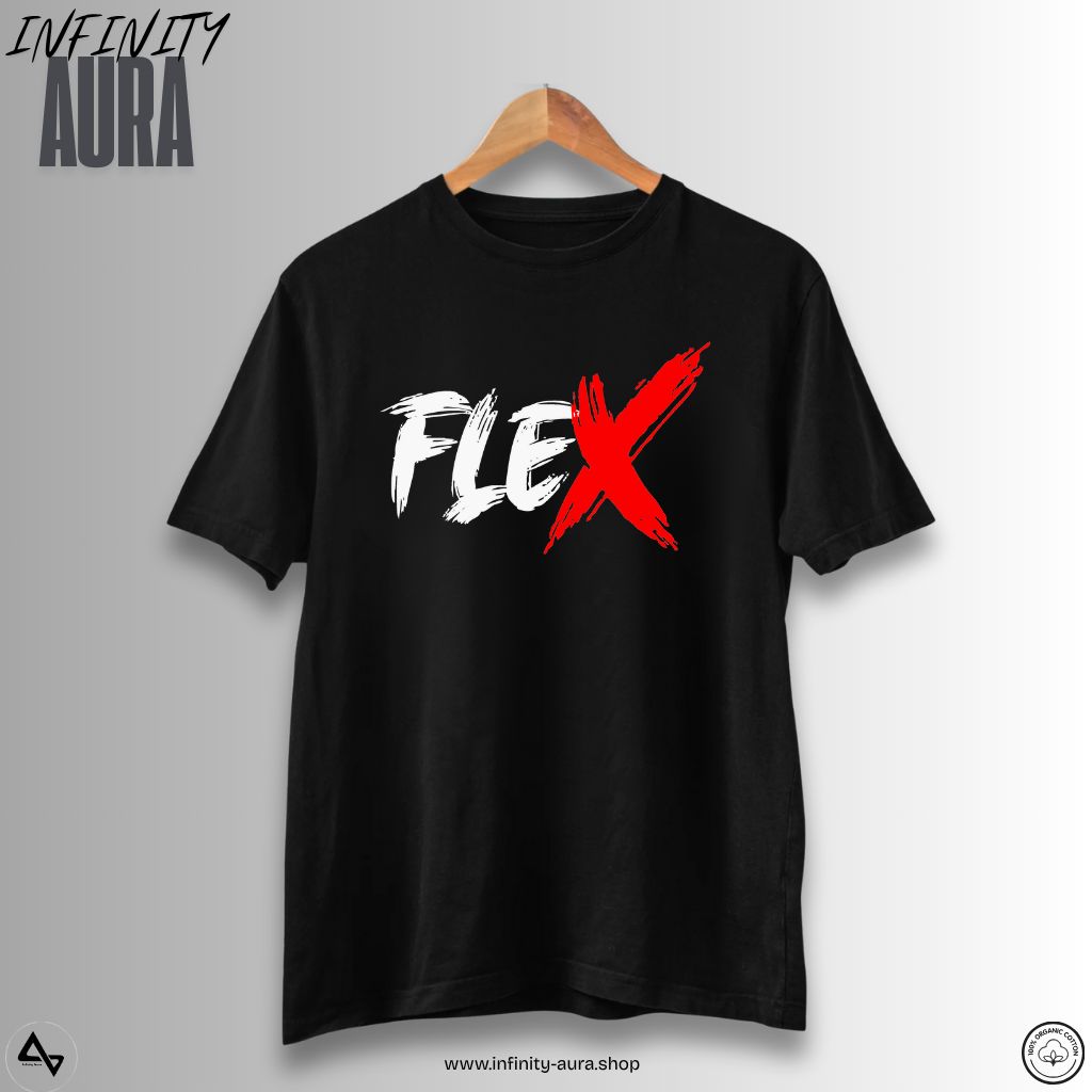 Flex – Unisex Half Sleeve Graphic Tee