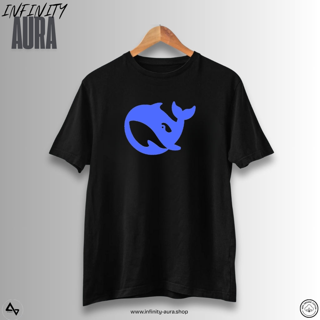 Deepseek– Unisex Half Sleeve T-Shirt for Programmers & Developers