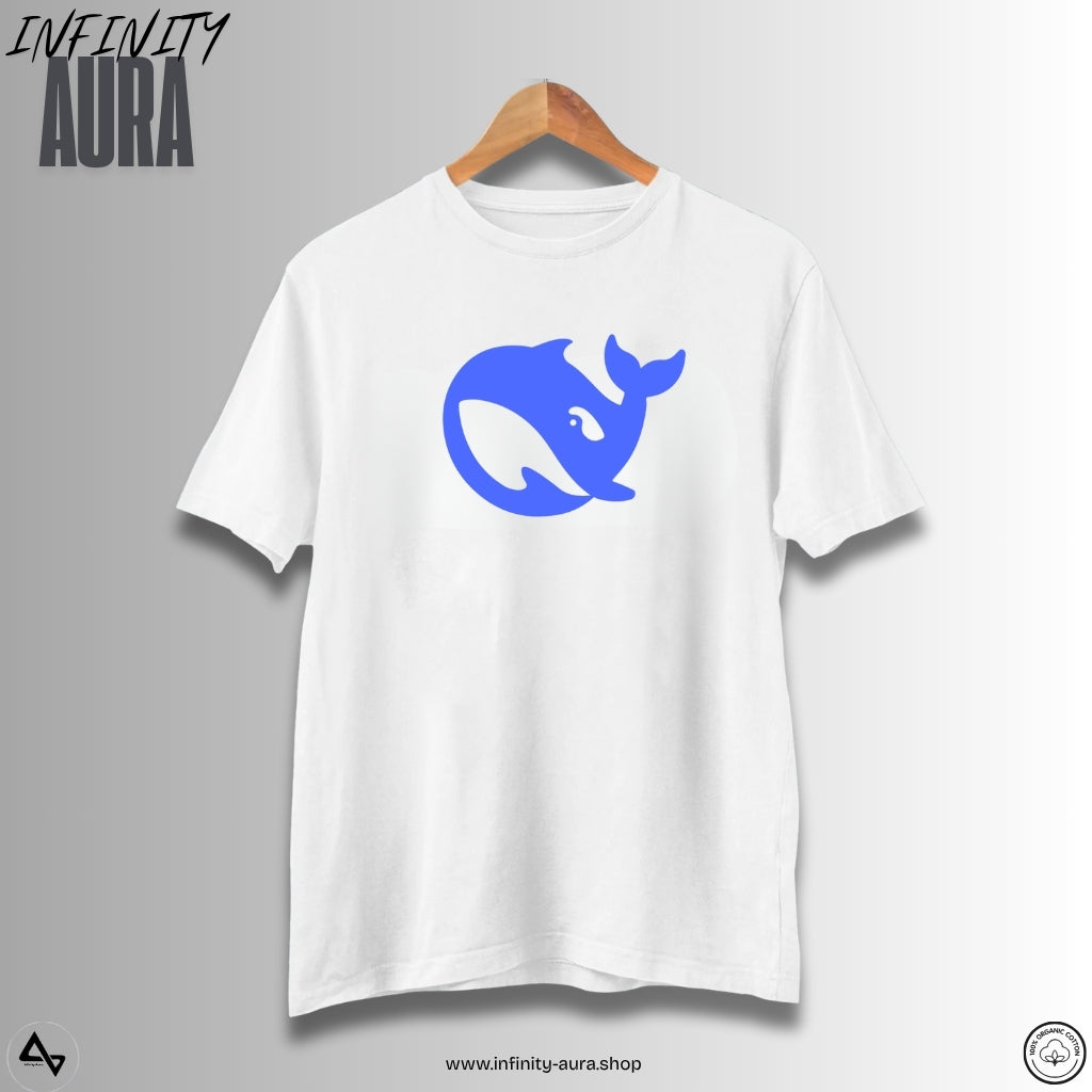Deepseek– Unisex Half Sleeve T-Shirt for Programmers & Developers