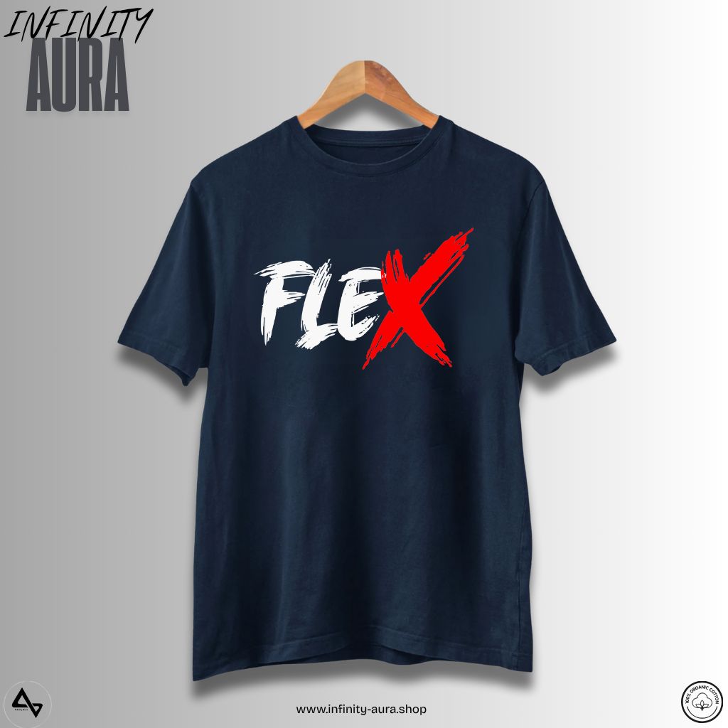 Flex – Unisex Half Sleeve Graphic Tee