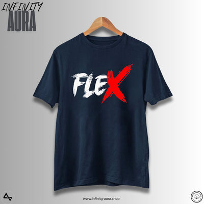 Flex – Unisex Half Sleeve Graphic Tee