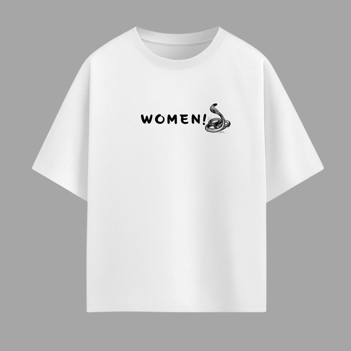 Women Mind - Unisex Oversized Graphic Tee