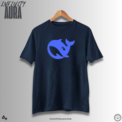 Deepseek– Unisex Half Sleeve T-Shirt for Programmers & Developers
