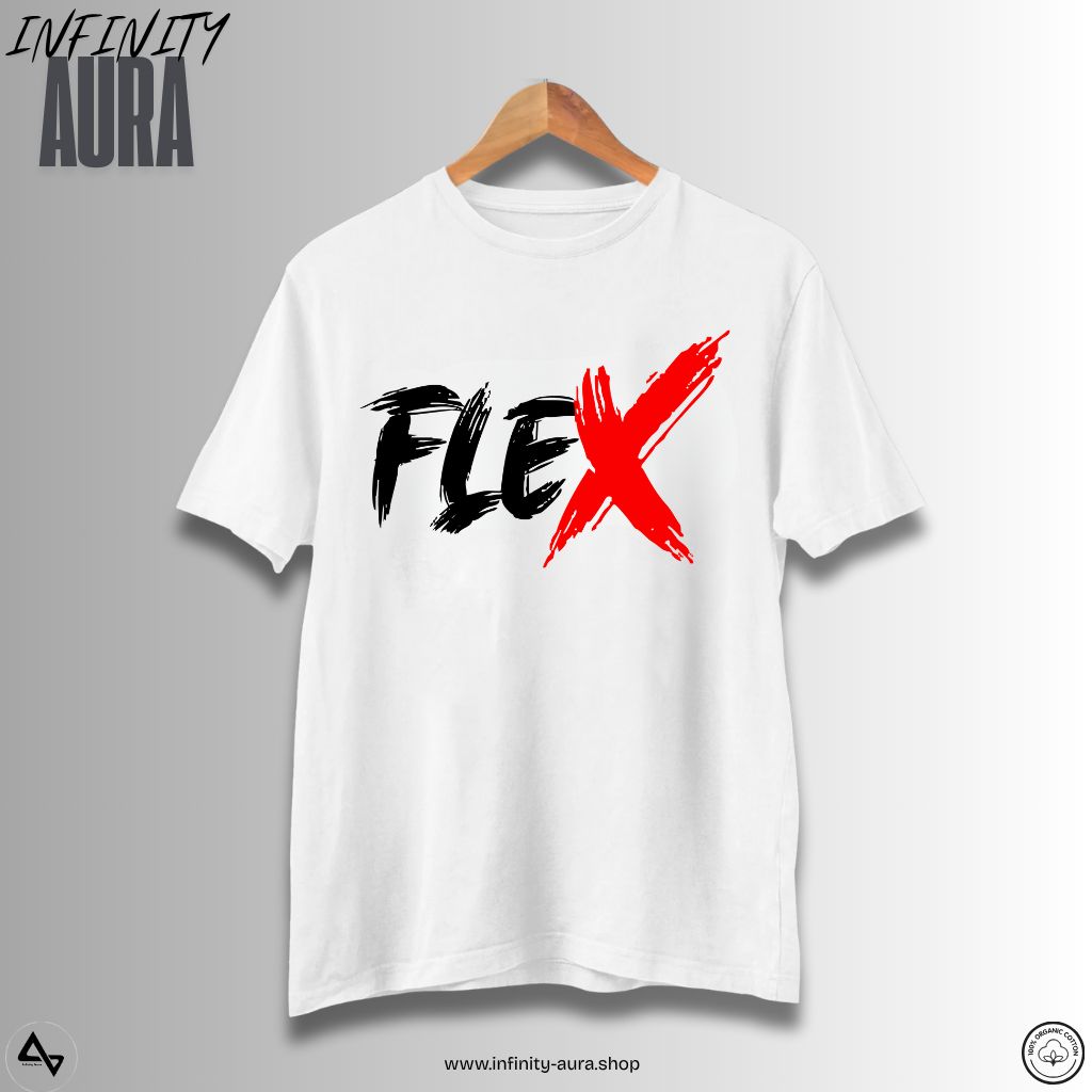Flex – Unisex Half Sleeve Graphic Tee