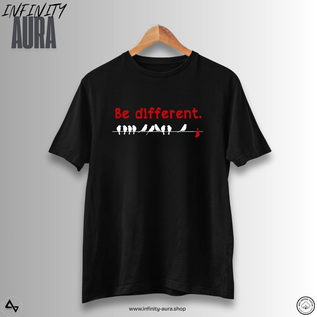 Be Different – Unisex Half Sleeve Graphic Tee