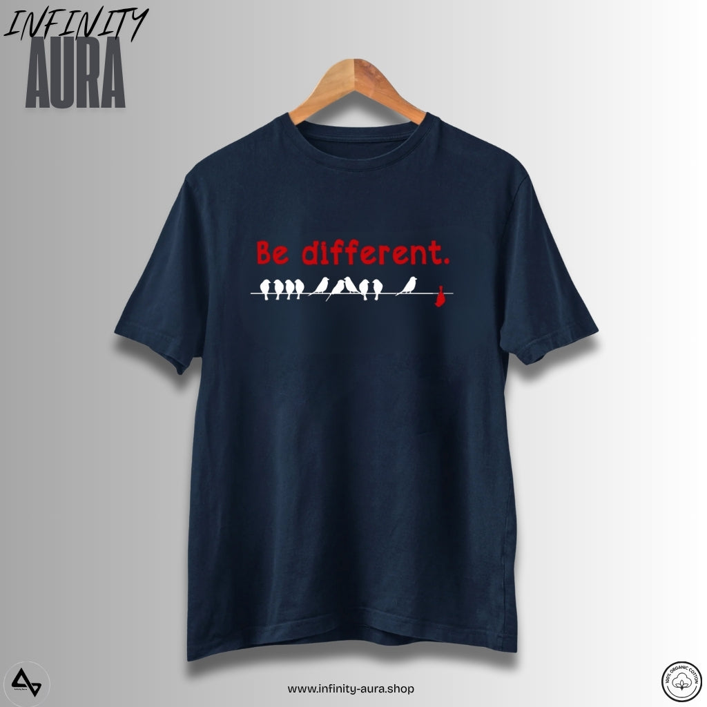 Be Different – Unisex Half Sleeve Graphic Tee