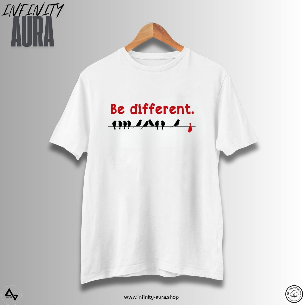 Be Different – Unisex Half Sleeve Graphic Tee