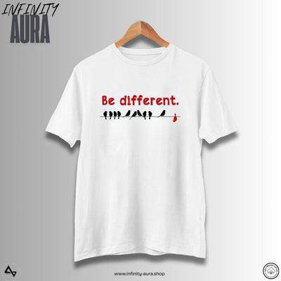 Be Different – Unisex Half Sleeve Graphic Tee