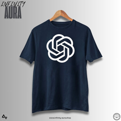 Chatgpt–Unisex Half Sleeve T-Shirt for Programmers & Developers | Infinity Aura