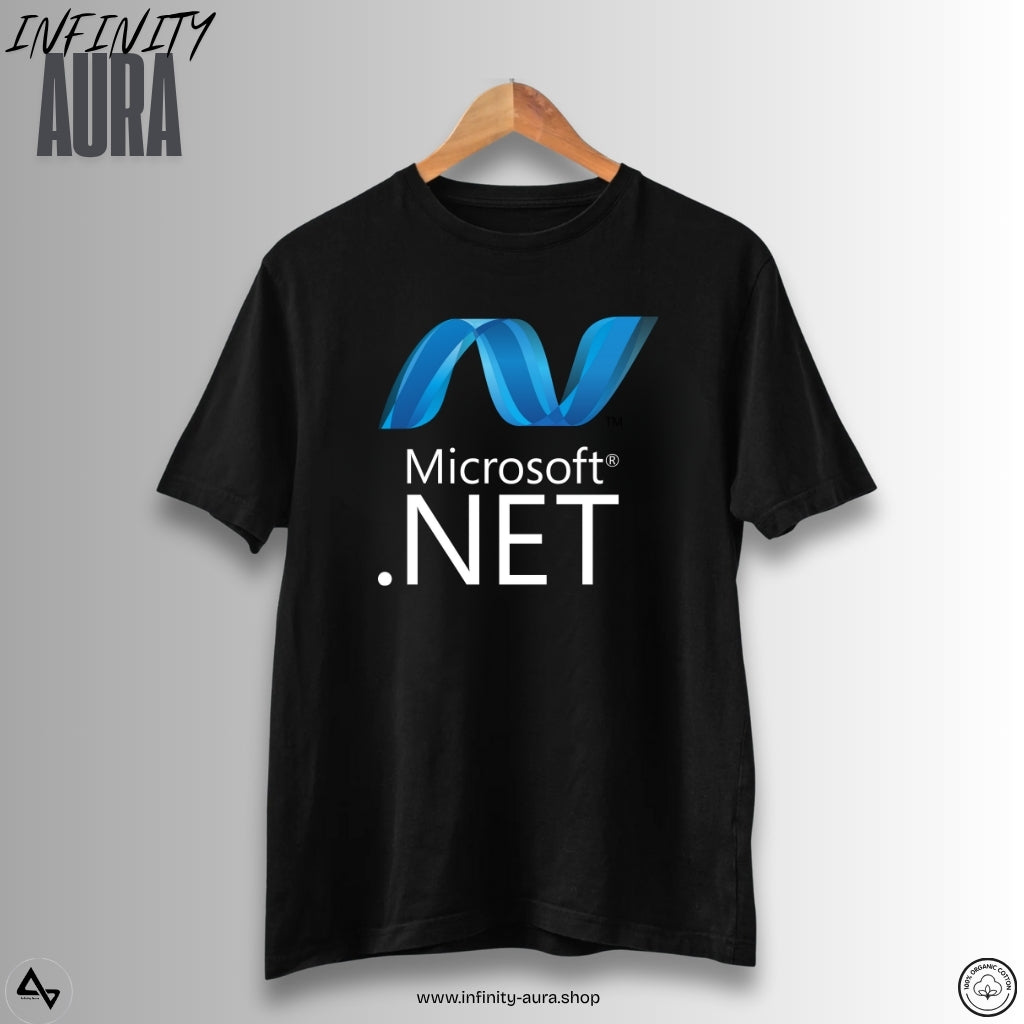 Asp.Net–Unisex Half Sleeve T-Shirt for Programmers & Developers | Infinity Aura