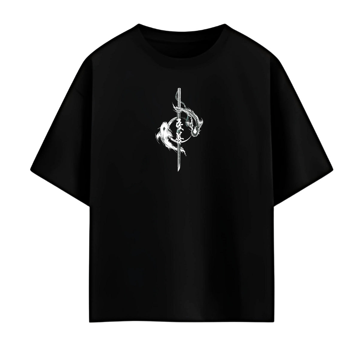 Ninja Town - Unisex Oversized Graphic Tee