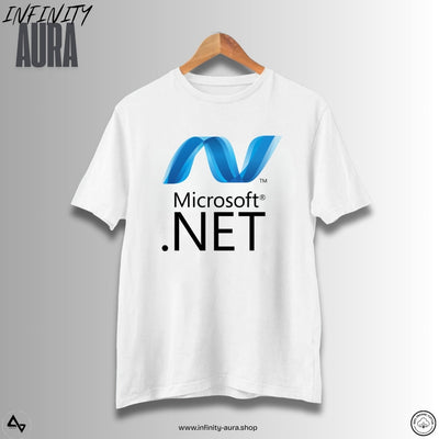 Asp.Net–Unisex Half Sleeve T-Shirt for Programmers & Developers | Infinity Aura