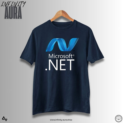 Asp.Net–Unisex Half Sleeve T-Shirt for Programmers & Developers | Infinity Aura