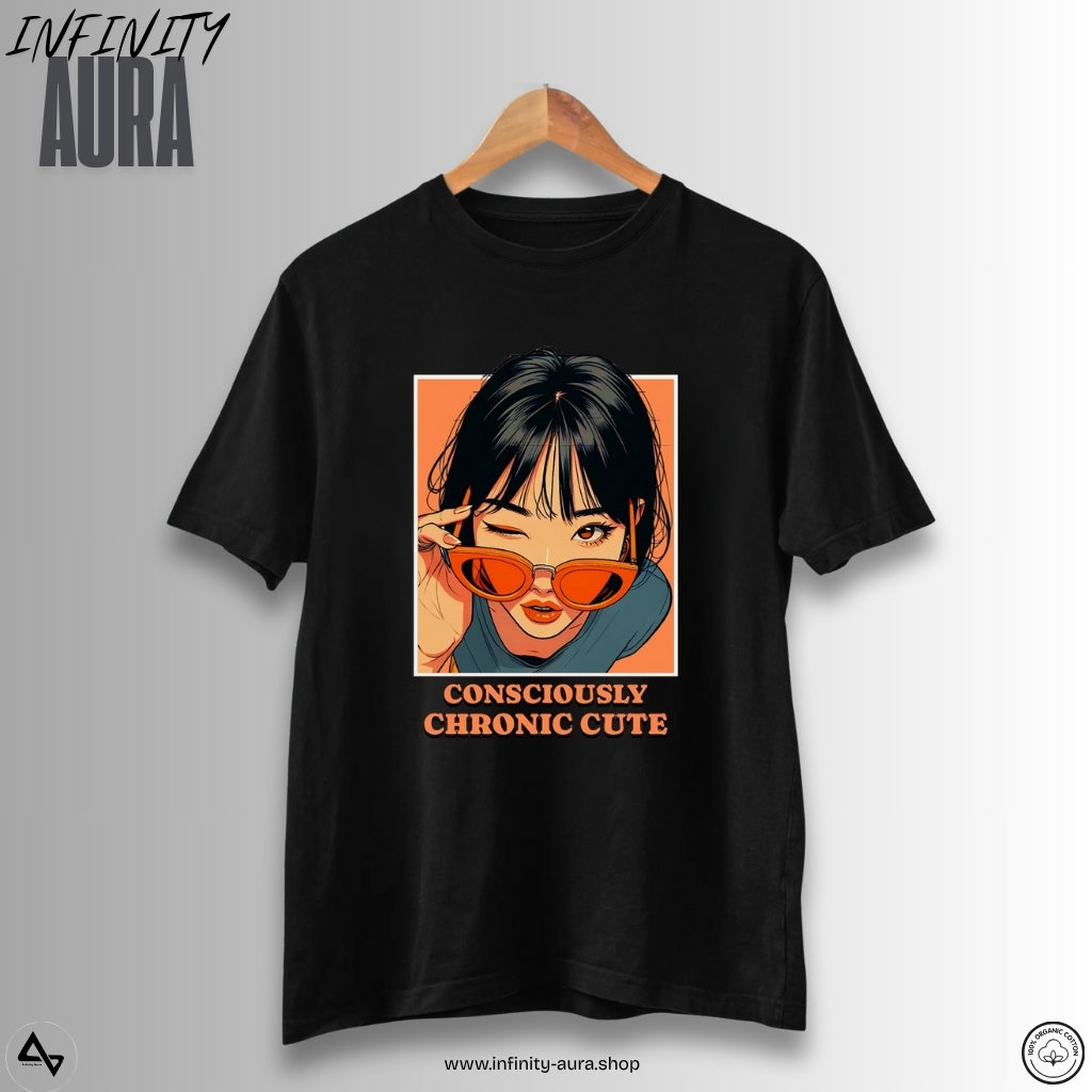 Consciously Cute – Unisex Half Sleeve Graphic Tee