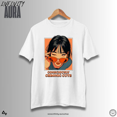 Consciously Cute – Unisex Half Sleeve Graphic Tee