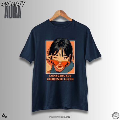 Consciously Cute – Unisex Half Sleeve Graphic Tee