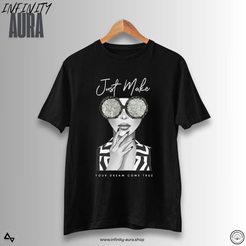 Just Make – Unisex Half Sleeve Graphic Tee