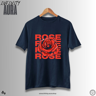 Red Rose – Unisex Half Sleeve Graphic Tee