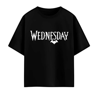 Wednesday - Unisex Oversized Graphic Tee