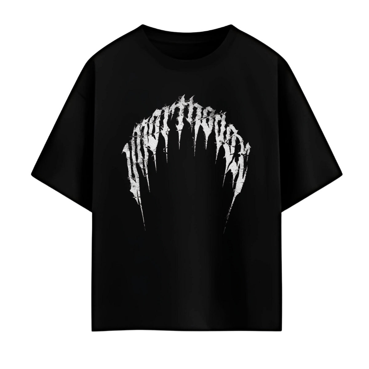 Knight Wolf - Unisex Oversized Graphic Tee