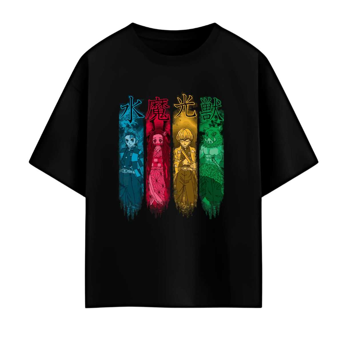 Attack On Titan - Unisex Oversized Graphic Tee