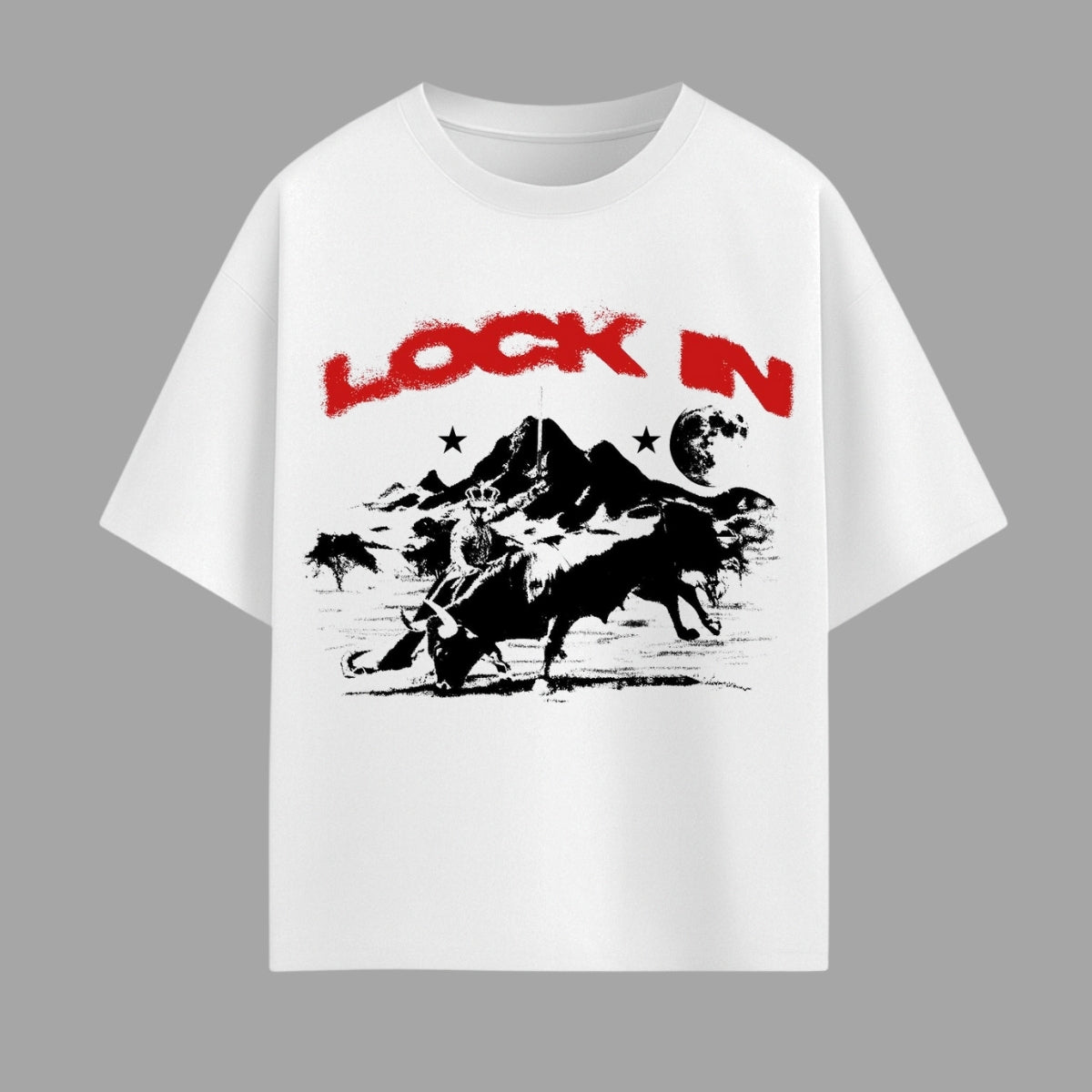 Look In - Unisex Oversized Graphic Tee