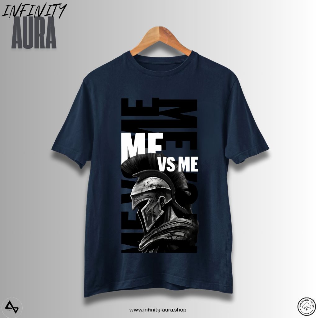 Me vs Me– Unisex Half Sleeve Tee