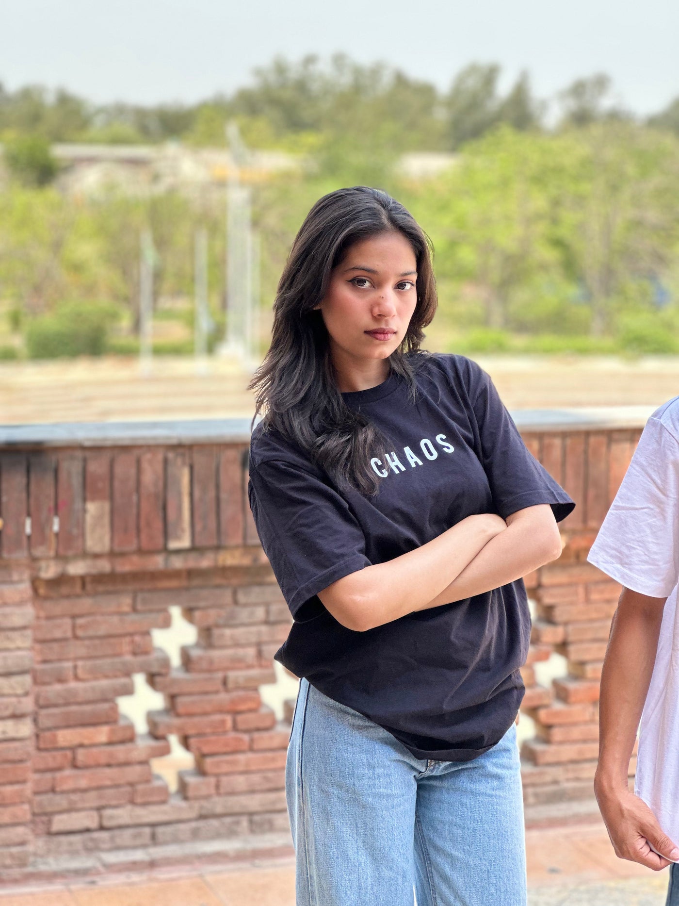 CHAOS – Bold Typography Unisex T-Shirt | Minimal Streetwear Tee